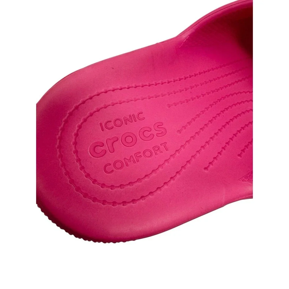 Classic Crocs Sandals  Electric Pink 206761 Men Sz 11 Mens